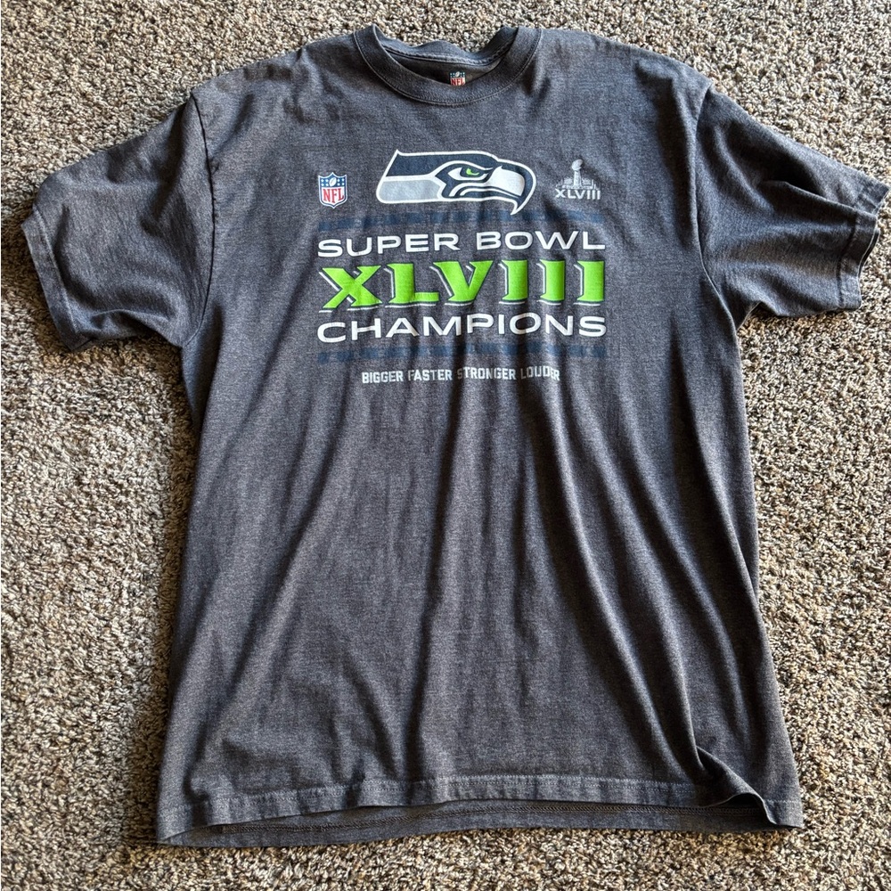 Seattle Seahawks NFL Pro Line Gray T-Shirt